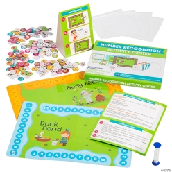Number Recognition Activity Centre Kit-18Pk